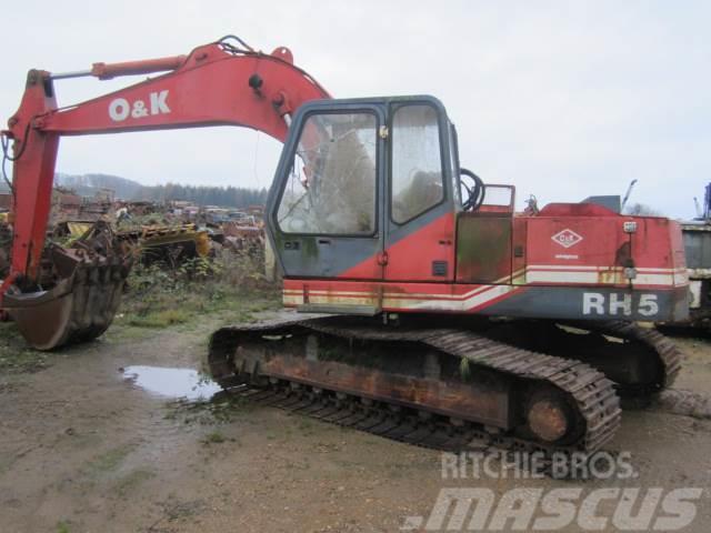 O&K RH5 gravemaskine til ophug Paletli ekskavatörler