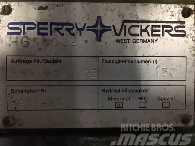 Powerpack fabr. Sperry Vickers 4G50022 Dizel Jeneratörler