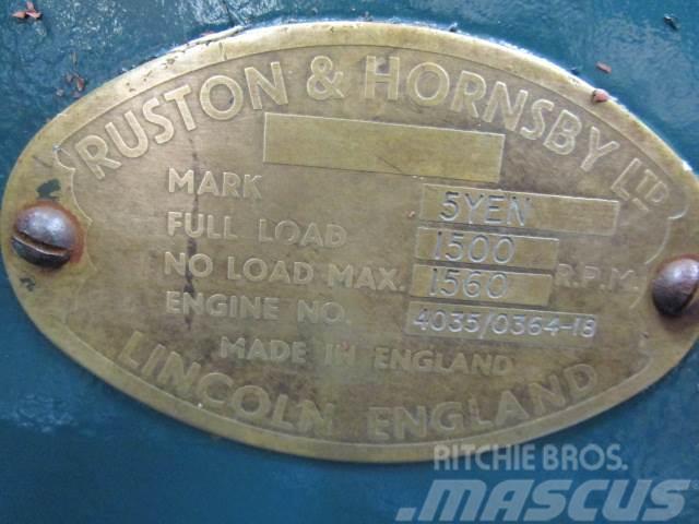 Ruston & Hornsby Type 5YEN motor til reservedele Motorlar