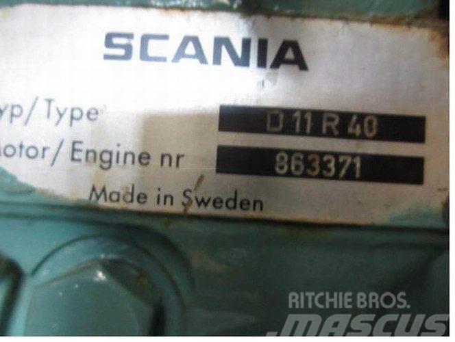 Scania D11 R40 motor, komplet Motorlar