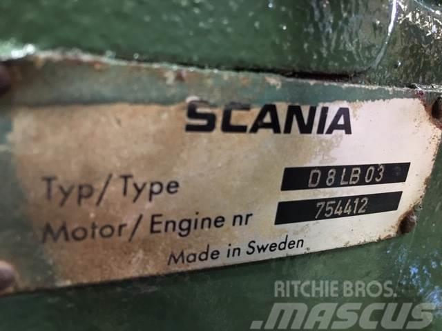 Scania D8LB03 motor Motorlar
