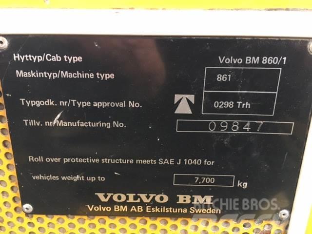 Volvo 861 dumper 6 x 4 til ophug Belden kirma kamyonlar