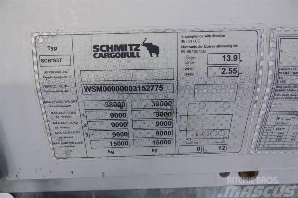 Schmitz Cargobull CURTAINSIDER / STANDARD / 2012 YEAR Perdeli yari çekiciler