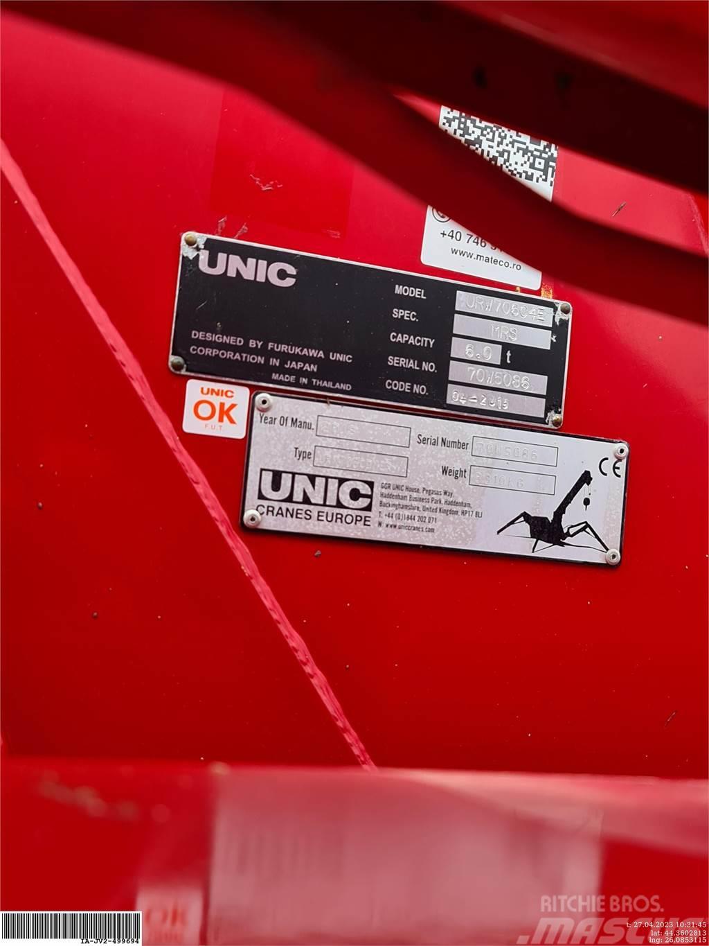 Unic Cranes UNIC URW706 Mini vinçler