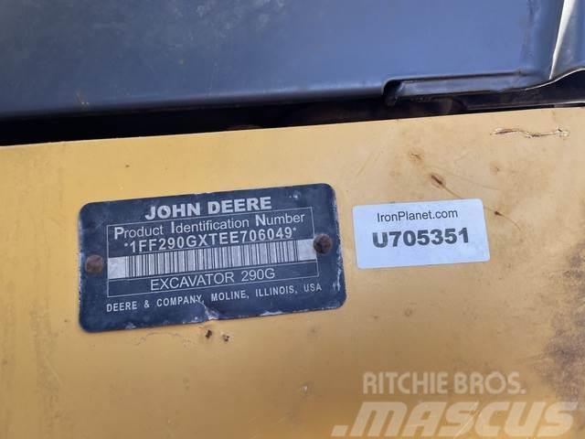 John Deere 290GLC Paletli ekskavatörler
