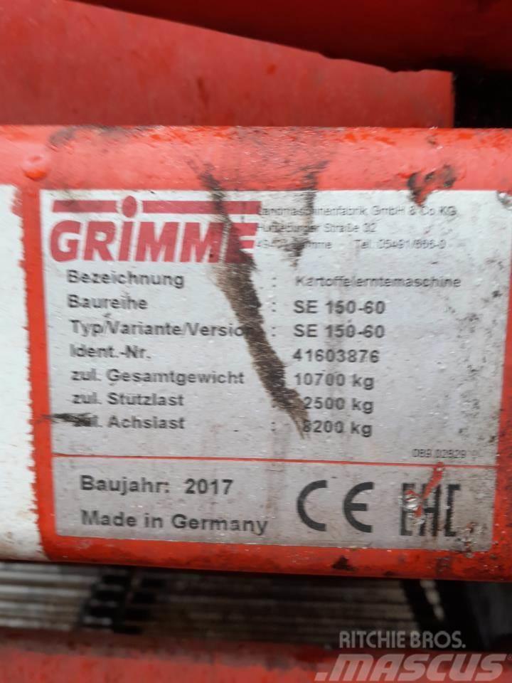 Grimme SE 150-60 NB Patates hasat makinalari