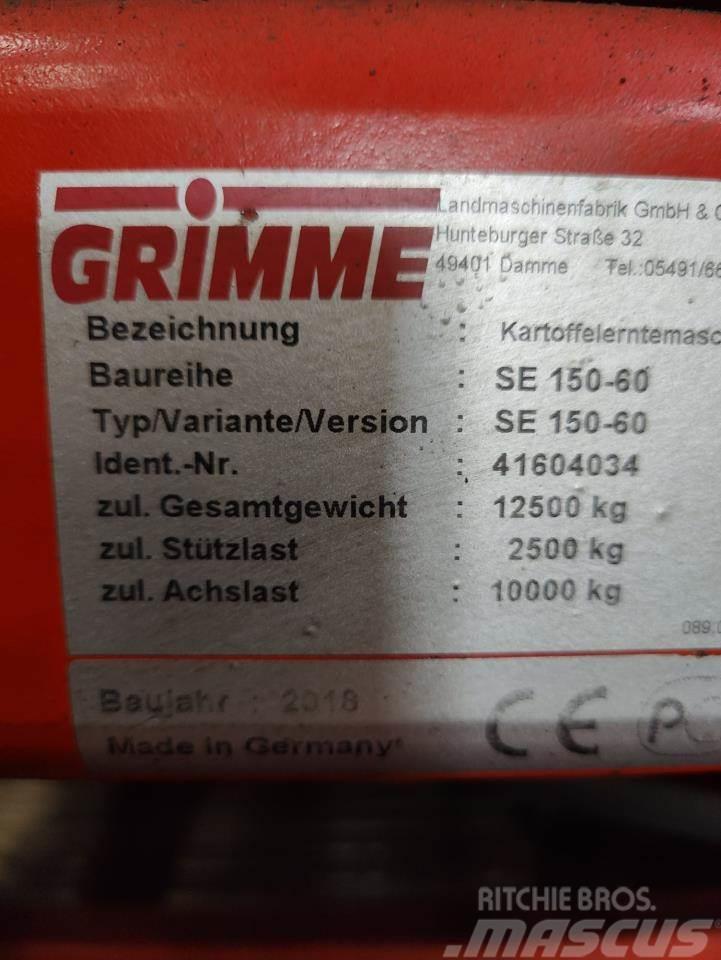 Grimme SE150-60UB-XXL Patates hasat makinalari