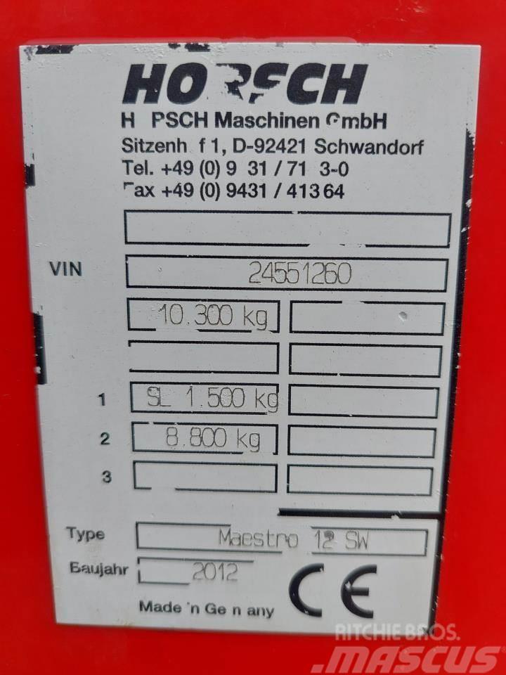 Horsch Maestro 12.75 SW Hassas ekim makinalari