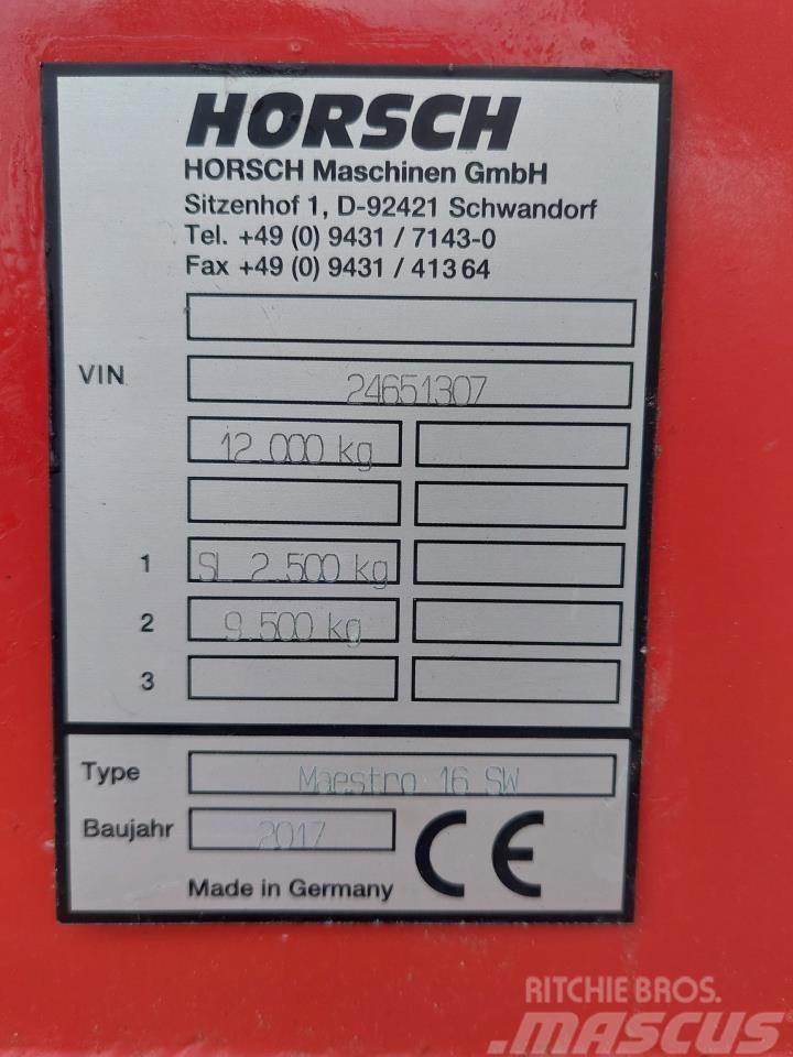 Horsch Maestro 16.75 SW Hassas ekim makinalari