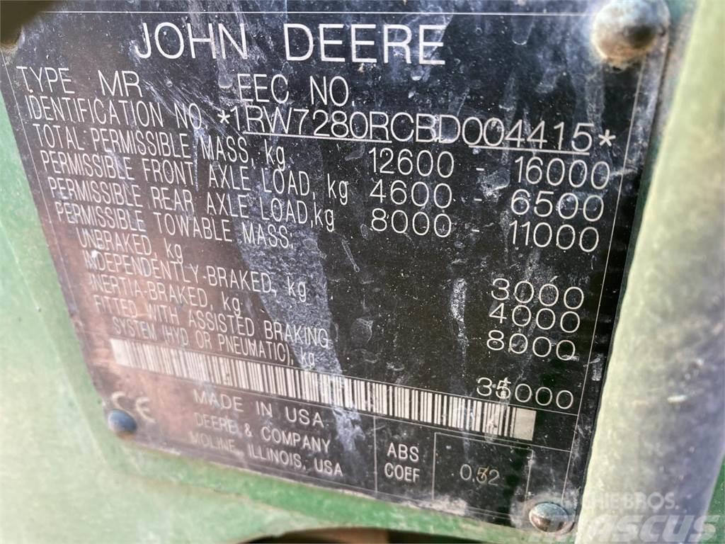 John Deere 7280R Traktörler