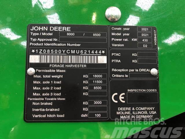 John Deere 8500 Silaj makinasi