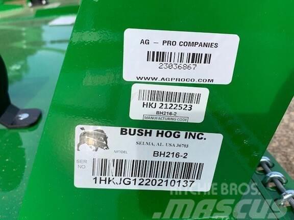 Bush Hog BH216 Balya ögütücü, kesici ve açicilar