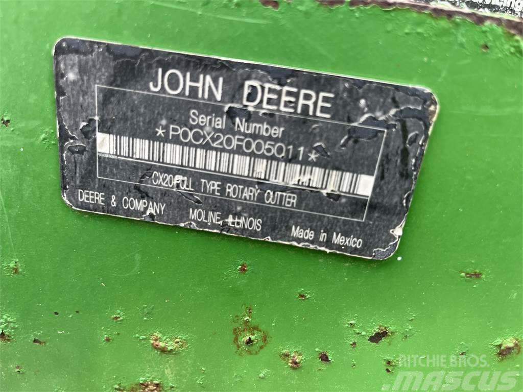 John Deere CX20 Balya ögütücü, kesici ve açicilar