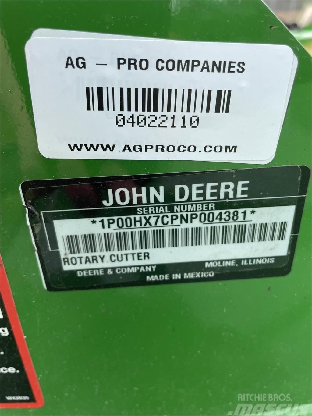 John Deere HX7 Balya ögütücü, kesici ve açicilar