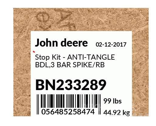 John Deere New Anti-Tangle kit for 2310 Diger toprak isleme makina ve aksesuarlari