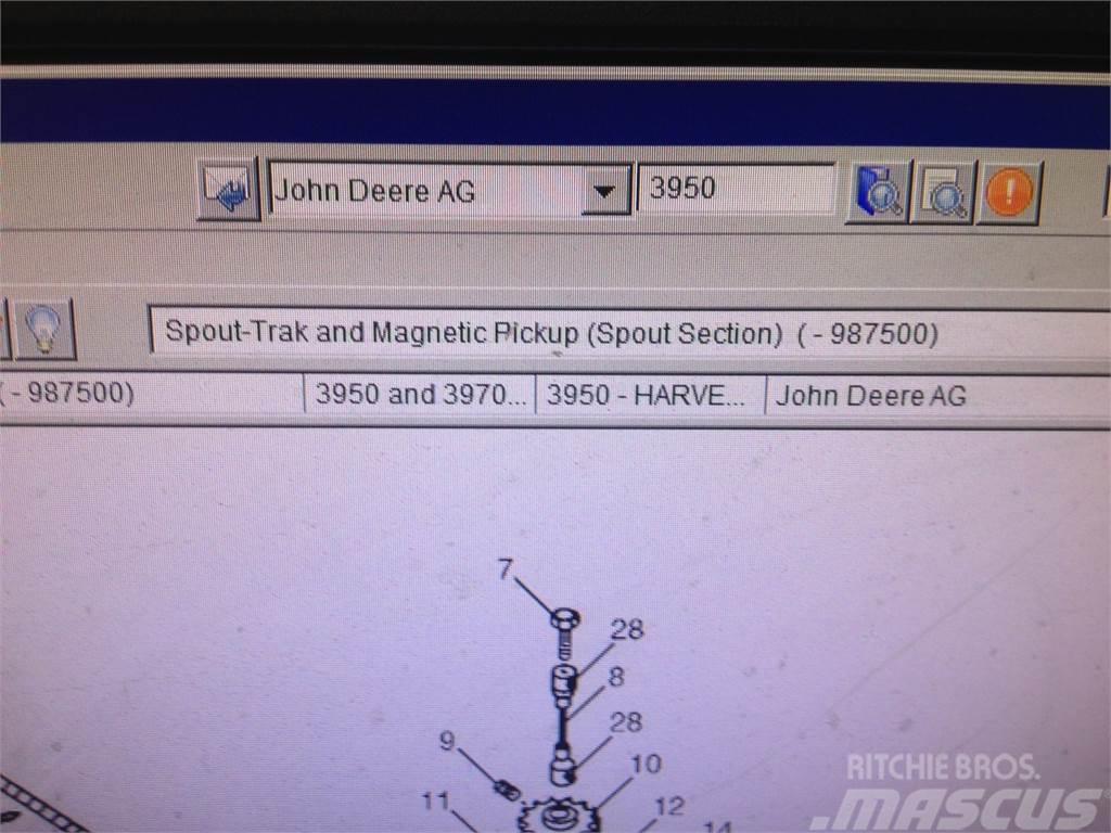 John Deere SPOUT TRACK FOR 3950/3970 FORAGE HARVESTER Diger yem biçme makinalari