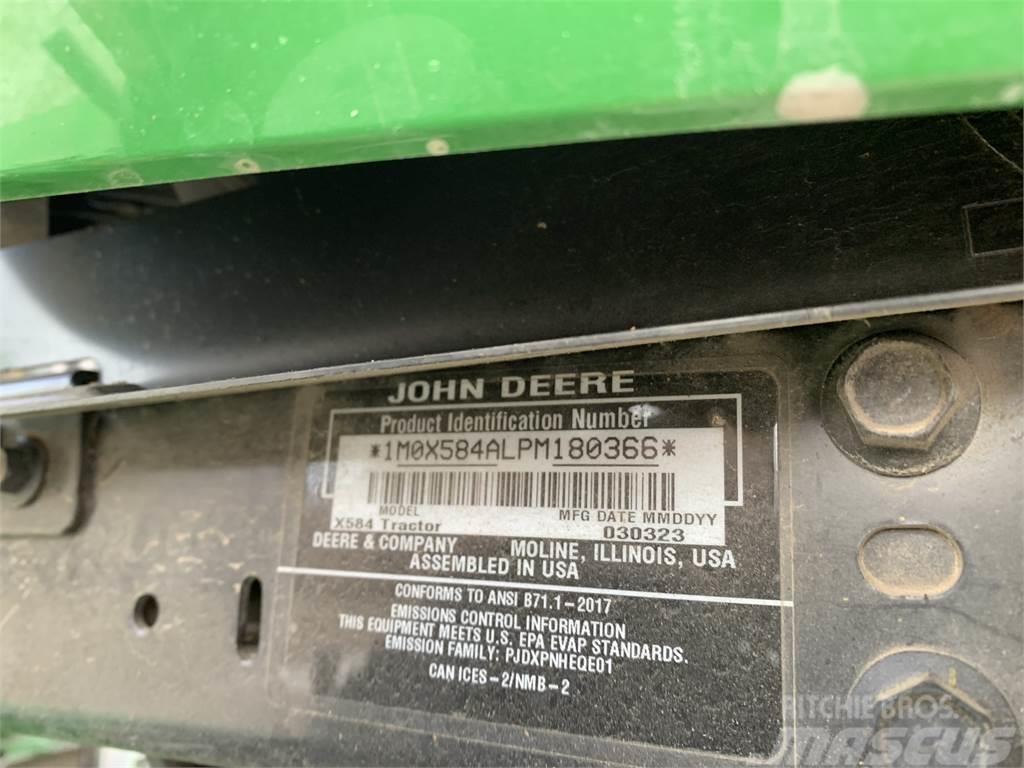John Deere X584 Traktörler