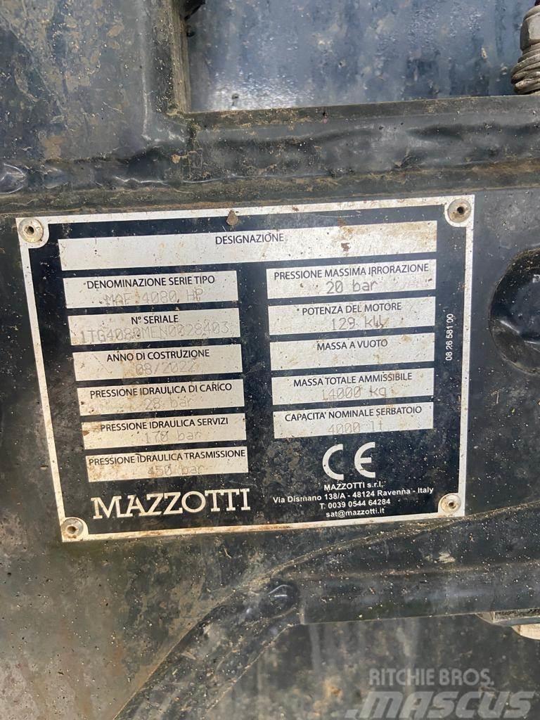  Mazzotti MAF 4080HP Çekilir pülverizatörler