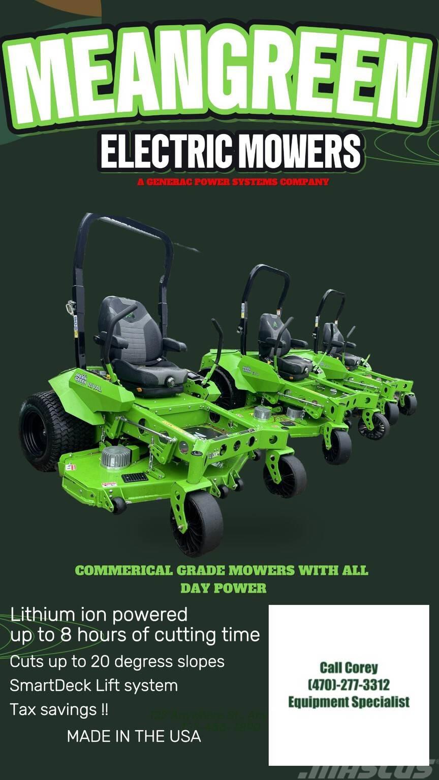  Mean Green EVO74R350 Sıfır dönüşlü çim biçme makineleri
