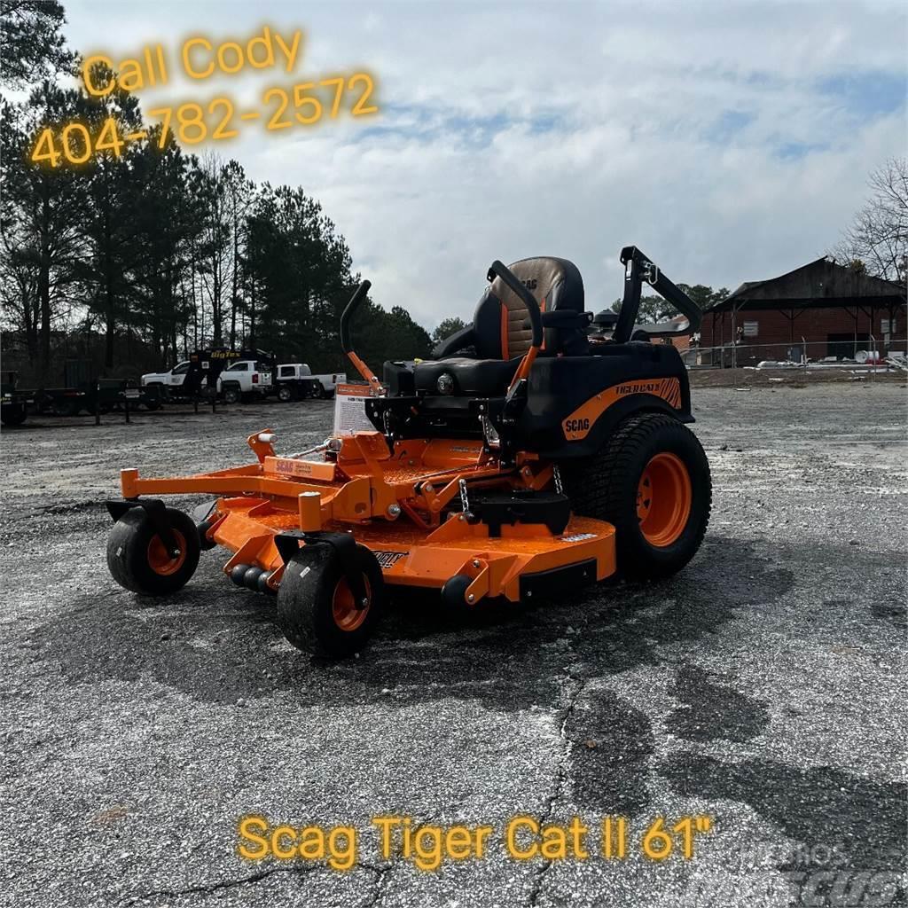 Scag TIGER CAT II Sıfır dönüşlü çim biçme makineleri