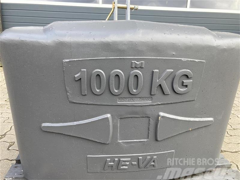 He-Va 800 kg og 1000 kg Ön yükleyici atasmanlar