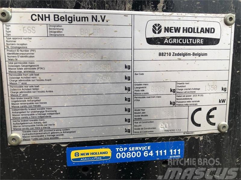 New Holland BB9080 Küp balya makinalari
