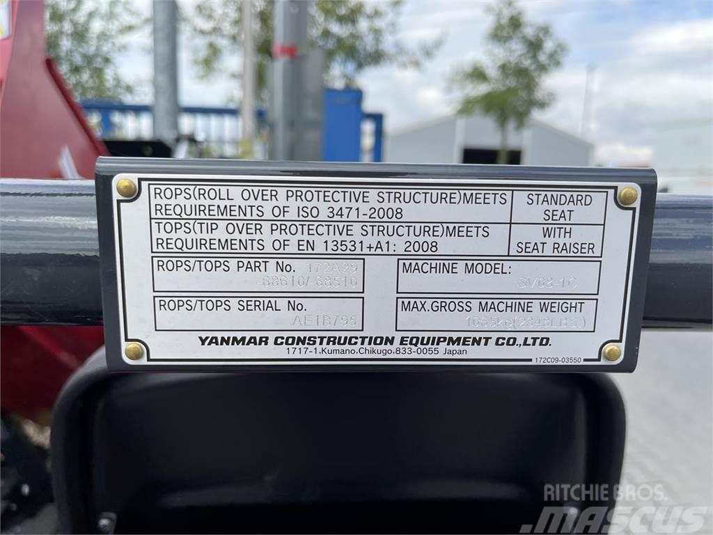 Yanmar SV08 Mini ekskavatörler, 7 tona dek