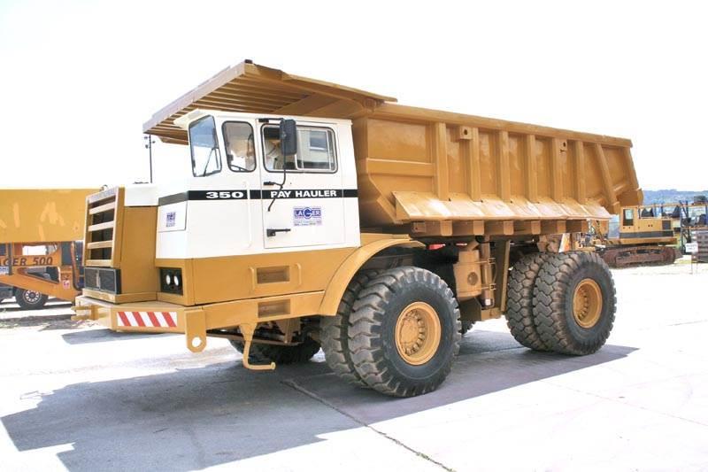 International PAY HAULER 350 Yol disi kaya kamyonu