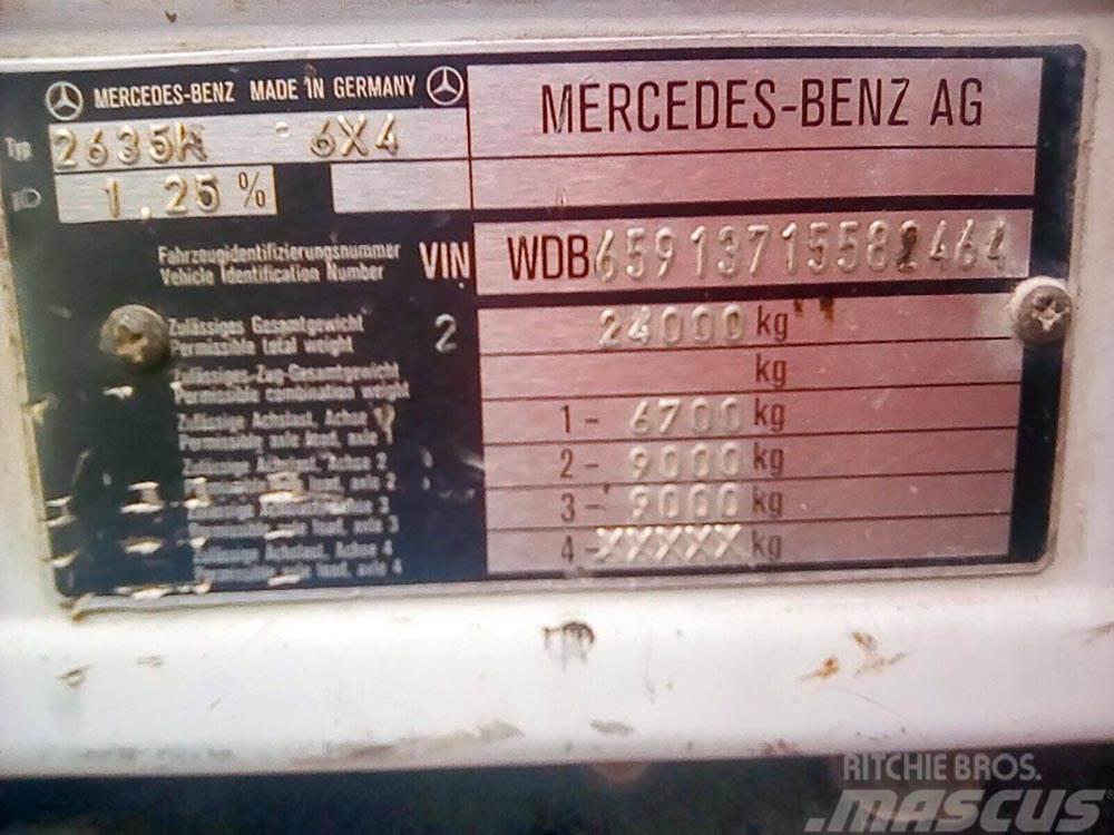 Mercedes-Benz 2635 Damperli kamyonlar
