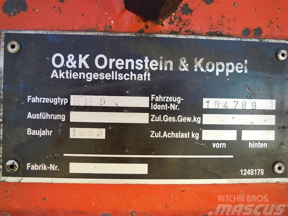 O&K RH9 PMS Paletli ekskavatörler