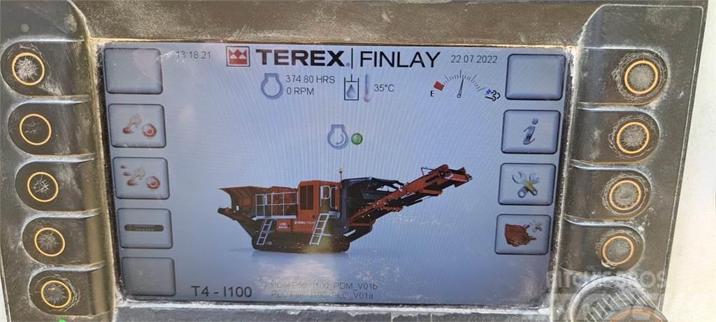 Terex Finlay I-100 Gezer kırıcılar