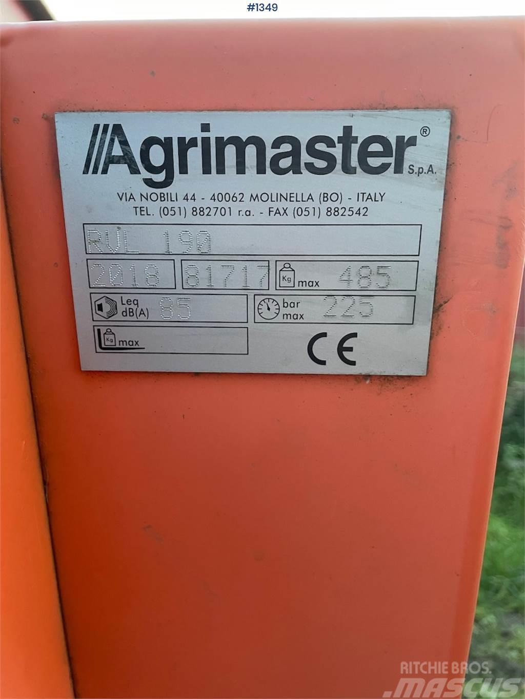 Agrimaster RVL 190 Diger yem biçme makinalari