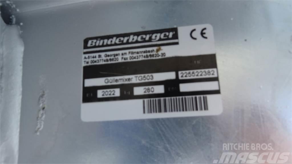 Binderberger T 503 / T603 Diger gübre uygulama makinalari ve aksesuarlar
