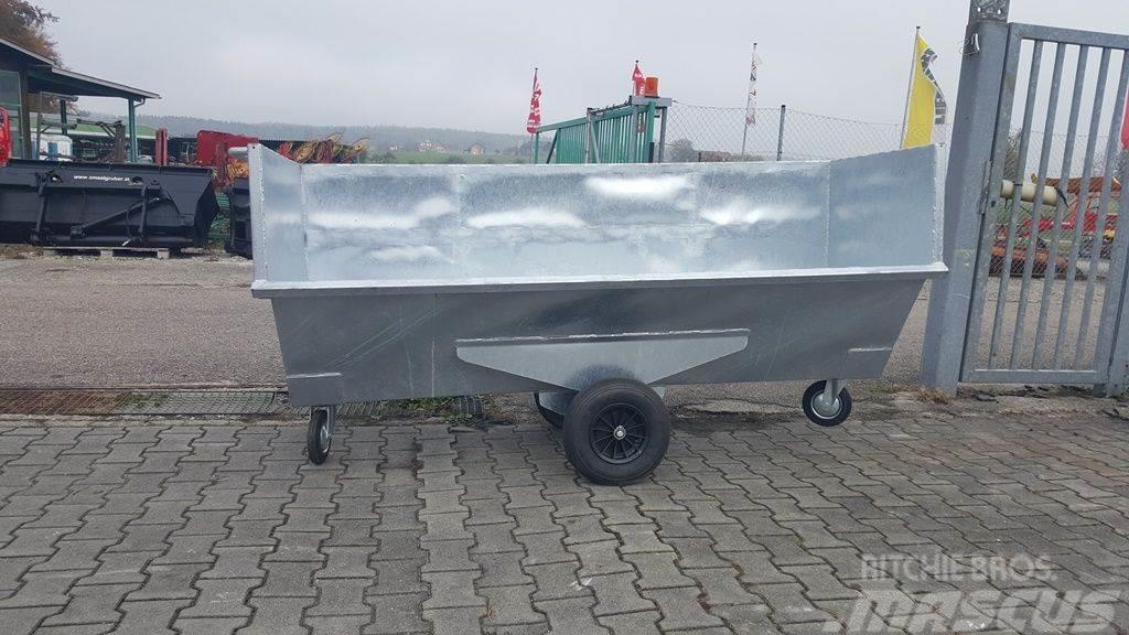 Fuchs Dungcontainer 230 cm mit EURO Aufnahme Ön yükleyici ve kazicilar