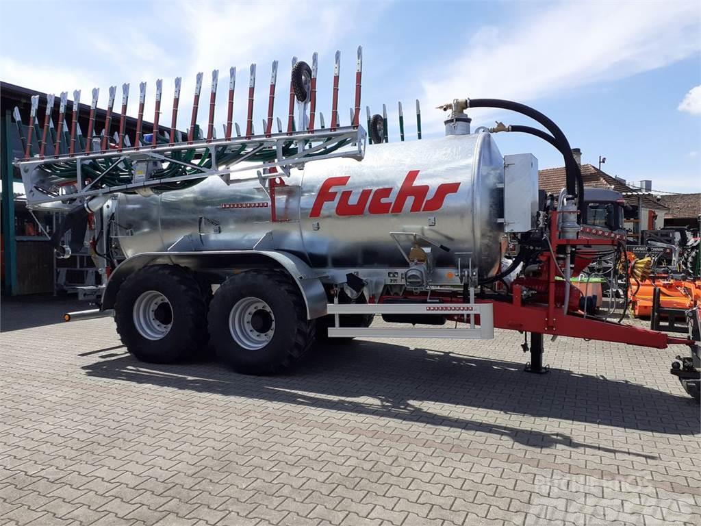 Fuchs VK 11 PRO TANDEM mit FSV 12 Meter FUCHS Schlepp Sivi gübre ve ilaç tankerleri
