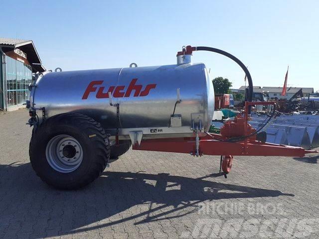 Fuchs VK 5000 E Vakuumfass 5.200 Liter Sivi gübre ve ilaç tankerleri