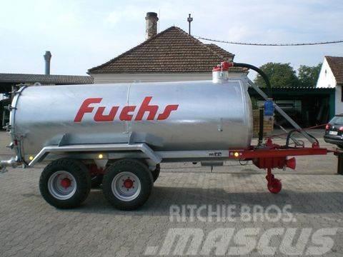 Fuchs VKT 7 Tandem 7000 liter Sivi gübre ve ilaç tankerleri
