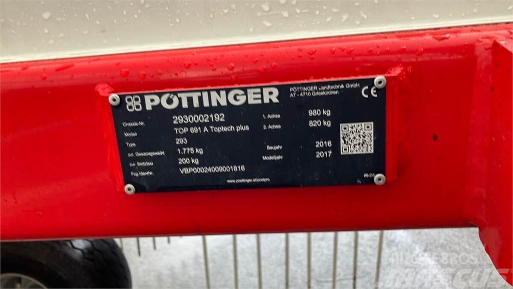 Pöttinger Top 691A Toptech Plus Kendi yürür saman makinaları