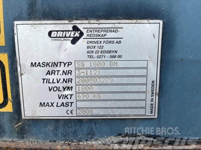 Drivex SS 1800 BM Diger tarim makinalari