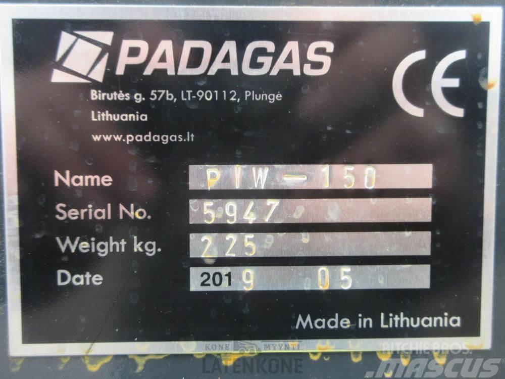 Padagas Puomiharja PIW-150 R ilman kiinnikettä Süpürgeler