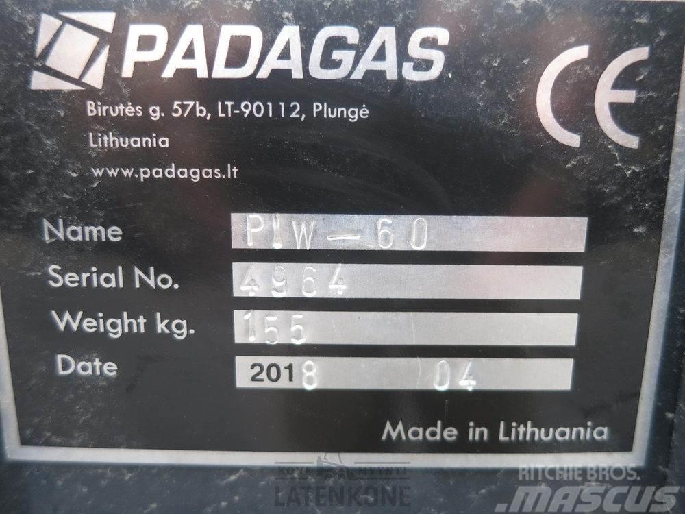 Padagas Puomiharja PIW-60 R ilman kiinnikettä Süpürgeler