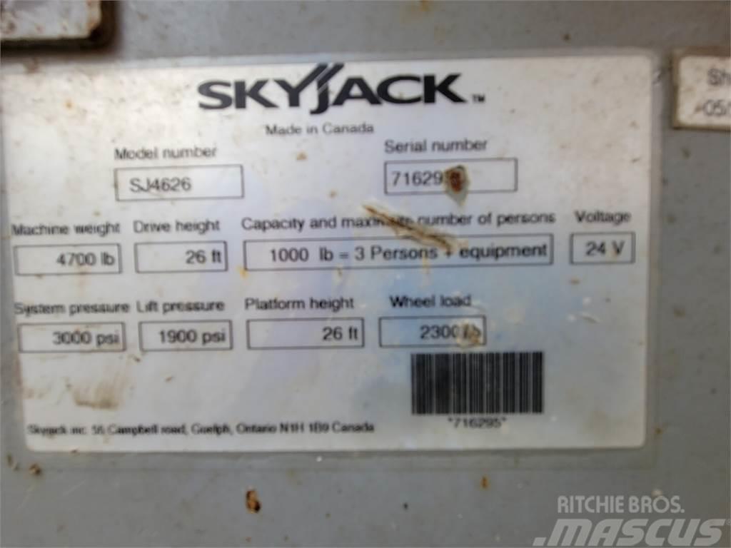 SkyJack SJ4626 Diger