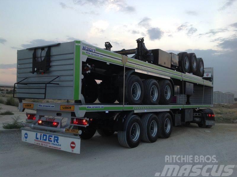 Lider 2022 YEAR NEW 40' 20' 30' container transport trai Saseler