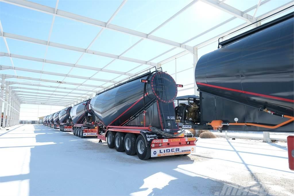Lider NEW 2022 Model BULK CEMENT TRAILER READY IN STOCKS Tanker yari çekiciler