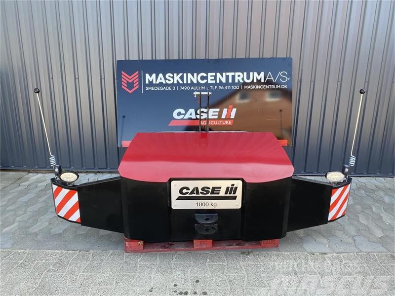 Case IH Frontvægtklods 1000 kg med side bumper Ön ağırlıklar