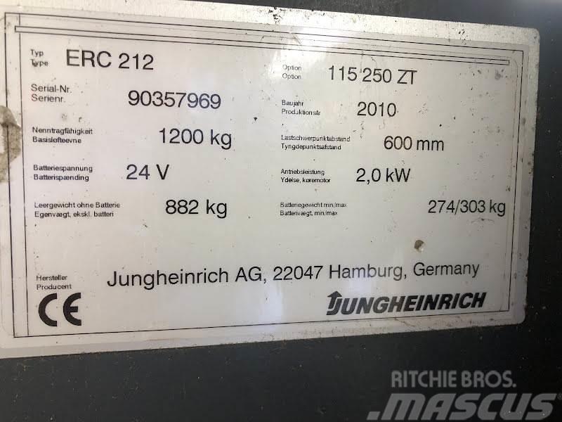 Jungheinrich ERC 212 Akülü depo ekipmanları