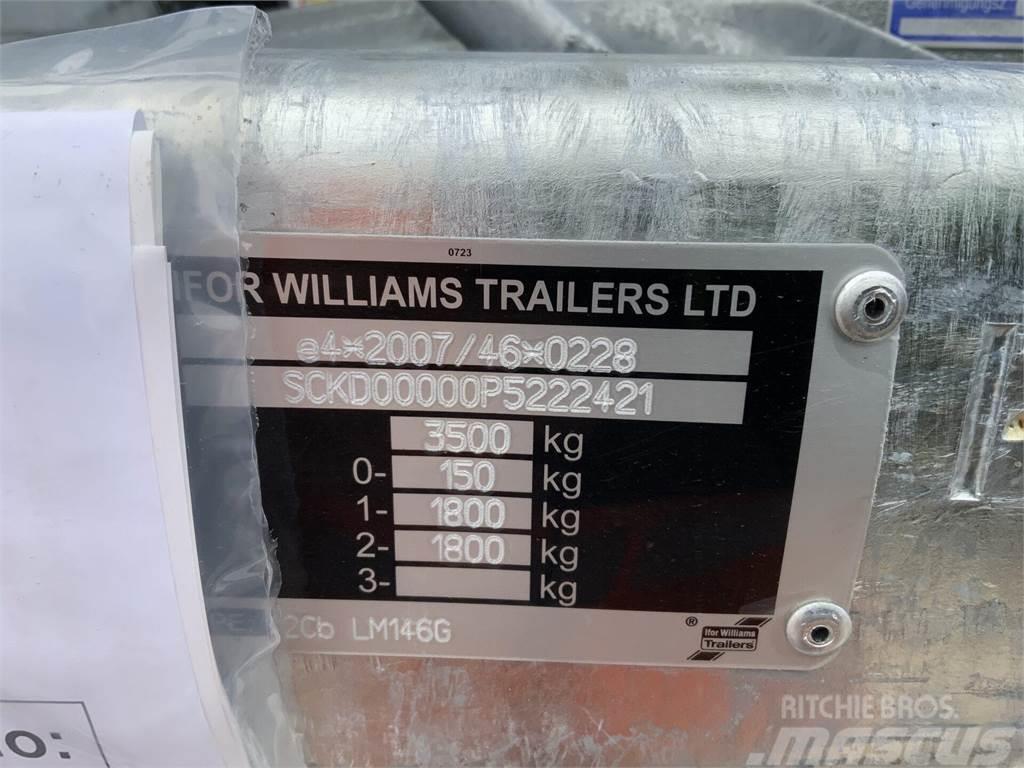Ifor Williams LM146G Flat Bed Trailers - New and Unused! Diger tarim makinalari