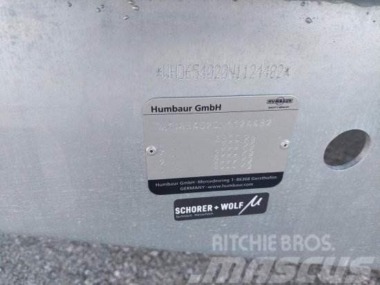 HUMBAUR HS654020 BS TIEFLADERANHäNGER MIT AUFFAHRRAMPEN, V Alçak yükleyici