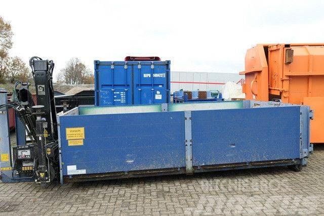  Abrollcontainer, Kran Hiab 099 BS-2 Duo Vinçli kamyonlar