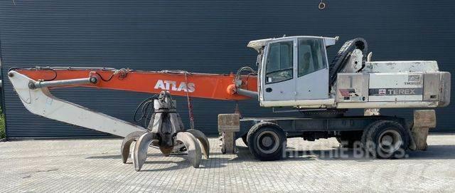 Atlas Terex TM350 *Bj2008/14500h/ZSA/Motorschaden* Lastik tekerli ekskavatörler